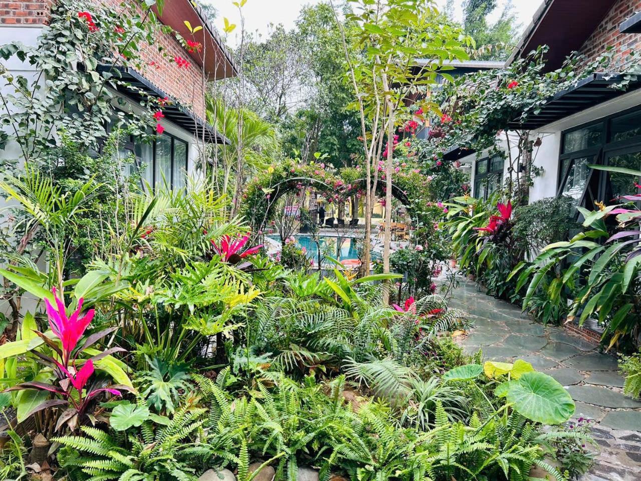 מלון נין בין Tam Coc Boutique Garden מראה חיצוני תמונה